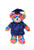 Graduation Animals-- Tye dye bear 11" with custom imprint