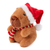 8″ Christmas Capybara Plush Toy | Holiday Stuffed Animal