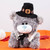 6" Thanksgiving Bear | Cute Plush Qbeba Bear Gift Toy