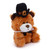 6" Thanksgiving Bear | Cute Plush Qbeba Bear Gift Toy