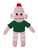 Pink Sock Monkey Bean Bag animal 10"