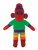 8″ Rainbow Custom Sock Monkey | Personalized Monkey Plush
