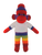 8″ Rainbow Custom Sock Monkey | Personalized Monkey Plush