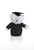 Graduation Animals-- White Bear 11" with custom imprint