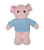 Plush Floppy Pig with Personalized Tee  8"