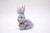 Cotton Ball Spring Long Ear Bunny, Brown, Gray, White, 5.5"