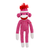 20″ Valentine Sock Monkey | Valentine Plush Monkey Gift