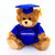 Graduation Mocha Bear 6”