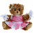 6″ Brown Sitting Bear in Cheerleader Outfit | Soft Bear 