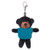 4" Keychain – Black Bear