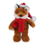 8″ Christmas Fox Plush in Custom Scarf | Christmas Plush Toy