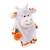 10" Halloween Giraffe in Ghost Costume – Glow in Dark Outfit