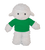 Plush Floppy Sheep with Personalized Tee  8"
