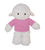Plush Floppy Sheep with Personalized Tee  8"