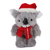 8″ Christmas Koala Plush in Custom Scarf | Holiday Plush Toy