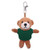 4" Keychain – Brown Bear