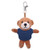 4" Keychain – Brown Bear