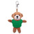 4" Keychain – Brown Bear