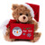 9″ Red Christmas Gift Card Holder | Holiday Christmas Bear