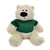 Customized Cream Sophie Bear with tee shirt, sitting, 11