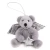 4" Christmas Angel Bear Silver | Christmas Stuffed Animal