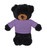 Black Bear Bean Bag animal 8"