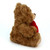 6" & 9" Valentine Teddy Bear with a Message on Holding Heart