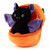 Halloween Pumpkin zip up bat plush