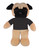 Plush Pug Bean Bag animal 8"