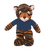 Plush Floppy Tiger With Personalized Tee 12”