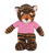 Plush Floppy Tiger With Personalized Tee 12”