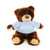 Customized Plush teddy bear Noah 12" with Tee