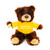 Customized Plush teddy bear Noah 12" with Tee