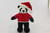 Plush Animal with Personalized Christmas Red Shirt 12"