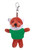 4" Keychain - Fox with/without customized shirt