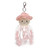 4" Valentine Magnetic Jellyfish Keychain Pair | Kissing Pair