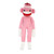 Life-Size 6ft (72”) Sock Monkey-Giant Cuddly Companion