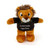8" Personalized Lion Plush in Custom T-shirt | Custom Plush
