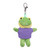 4" Keychain - Frog with customized shirt