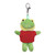 4" Keychain - Frog with customized shirt