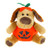 9" Halloween Dog, Bear, Monkey - Pumpkin Halloween Animals