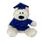 12 Inch Graduation Cream Sitting Teddy Bear