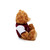 Teddy Bear Mocha 11" with Customizable Varsity Jacket