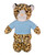 Plush leopard Bean Bag animal 8"