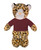 Plush leopard Bean Bag animal 8"