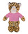Plush leopard Bean Bag animal 8"