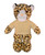Plush leopard Bean Bag animal 8"