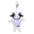 4" Keychain - Cow with customized shirt