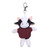 4" Keychain - Cow with customized shirt