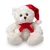 Xmas Cream Bear 11"